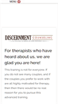 Mobile Screenshot of discernmentcounseling.com